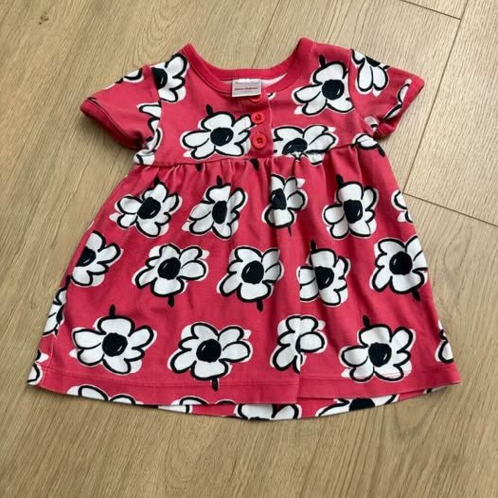 Hanna Andersson Baby Floral Dress 12-18 mo